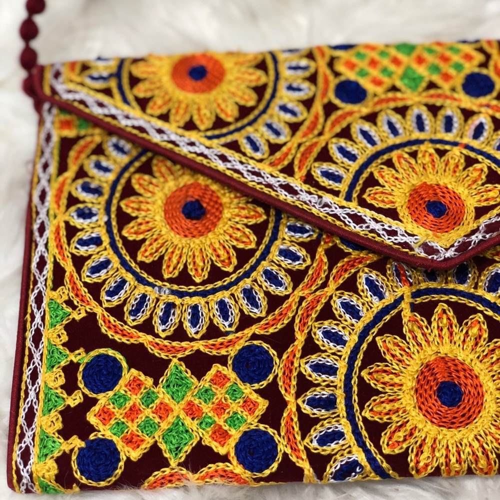 Handmade Envelope Messenger Bag - Picture 2 of 6